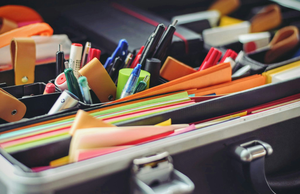 Which items can be repurposed in the office?