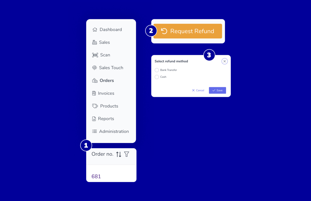 How to make returns through Paysera POS?