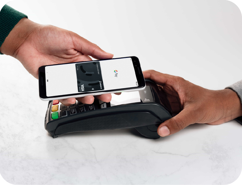 Paying using your paysera signature card through Google Pay